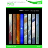 Cover of the Journal of Geophysical Research: Planets 