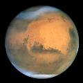 View of Mars from Hubble Telescope